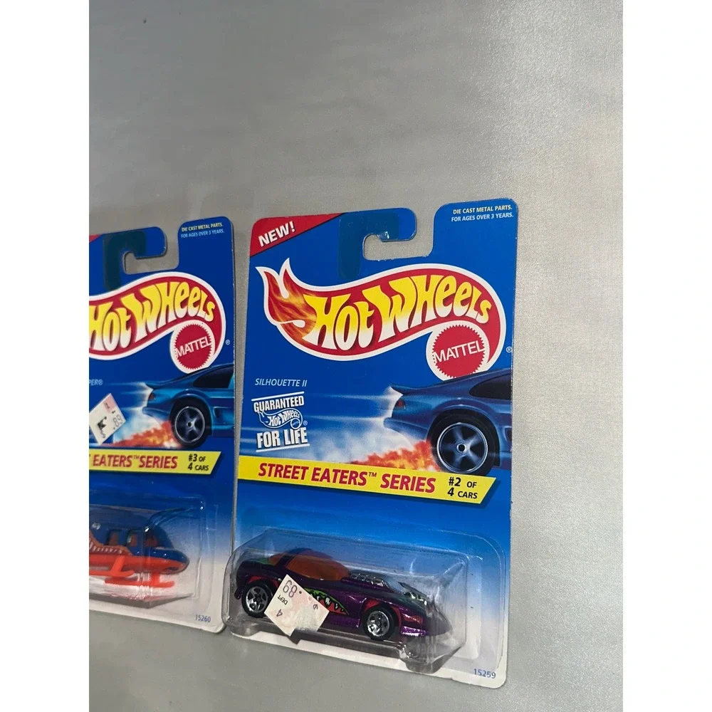Hot Wheels Street Eaters Series Propper Chopper Silhouette II 1995 Mattel Lot 2
